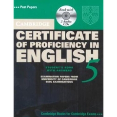 Cambridge Certificate of Proficiency in English 5 Self Study Pack: Examination Papers from University of Cambridge ESOL Examinations (CPE Practice Tests)