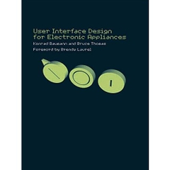 User Interface Design of Electronic Appliances