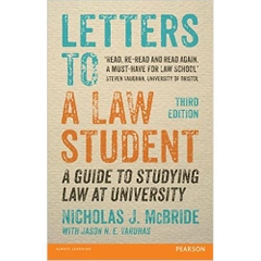 Letters to a Law Student: A Guide to Studying Law at University, 3 edition