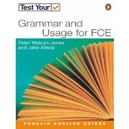 Test Your Grammar And Usage For FCE