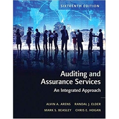 Auditing and Assurance Services (16th Edition)