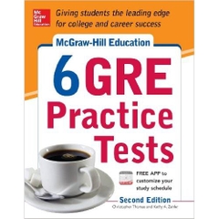 McGraw-Hill Education 6 GRE Practice Tests, 2nd Edition