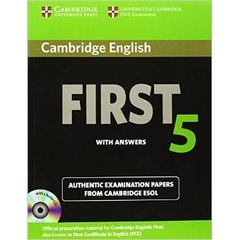 Cambridge First Certificate in English 5 for Updated Exam Self-study Pack (Student's Book with Answers and Audio CDs (2)): Authentic Examination Papers from Cambridge ESOL (FCE Practice Tests)