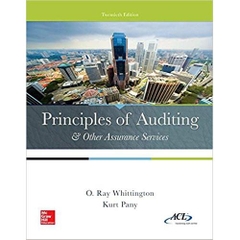 Principles of Auditing & Other Assurance Services (Irwin Accounting) 20th Edition