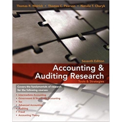 Accounting & Auditing Research: Tools & Strategies 7th Edition