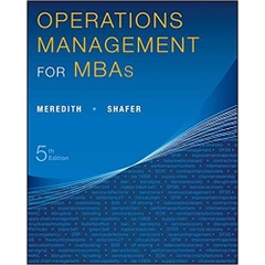 Operations Management for MBAs 5th Edition