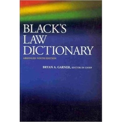 Black's Law Dictionary, Abridged, 9th