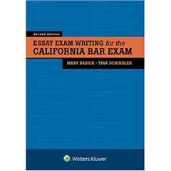 Essay Exam Writing for the California Bar Exam