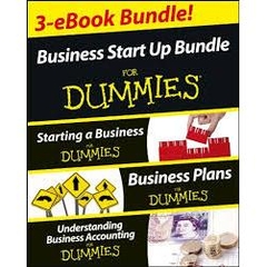 Business Start Up For Dummies Three e-book Bundle- Starting a Business For Dummies, Business Plans For Dummies...
