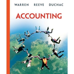 Accounting, 22 edition by Carl S. Warren