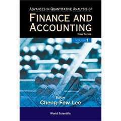 Advances in Quantitative Analysis of Finance and Accounting: New Series (Advances in Quantitative Analysis of Finance and Accounting, Vol. 1)