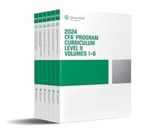 2024 CFA Program Curriculum Level II Box Set (Cfa Institute Program)
