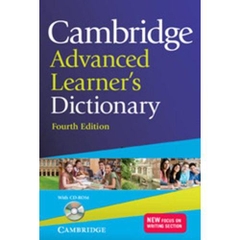 Cambridge Advanced Learner's Dictionary with CD-ROM, 4th Edition