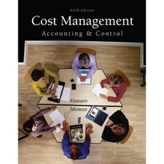 Cost Management - Accounting and Control, 5th edition