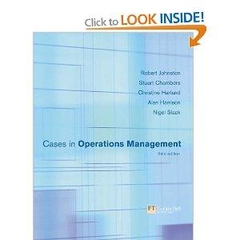 Cases in Operations Management