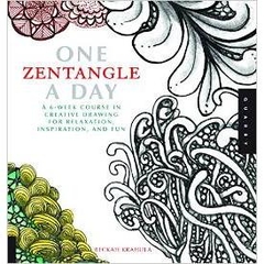 One Zentangle A Day: A 6-Week Course in Creative Drawing for Relaxation, Inspiration, and Fun (One A Day) by Beckah Krahula