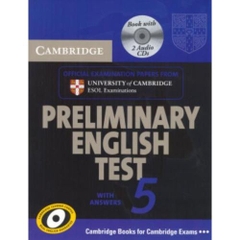 Cambridge Preliminary English Test 5 Self-study Pack (includes Audio CD) (PET Practice Tests)