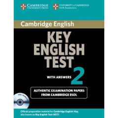 Cambridge Key English Test 2 Self Study Pack - Examination Papers from the University of Cambridge ESOL Examinations (KET Practice Tests)