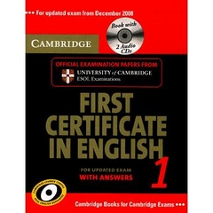 Cambridge First Certificate in English for update exam with answers1 (Book+Auido)
