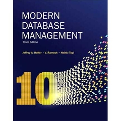 Modern Database Management (10th Edition)