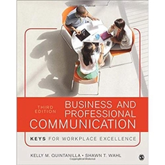 Business and Professional Communication: KEYS for Workplace Excellence Third Edition