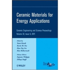 Ceramic Materials for Energy Applications: Ceramic Engineering and Science Proceedings
