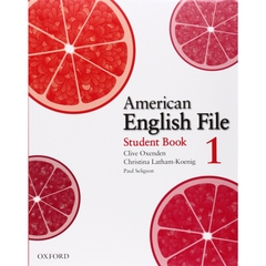Bộ American English File 1 (Student Book+Audio+Teacher Book)
