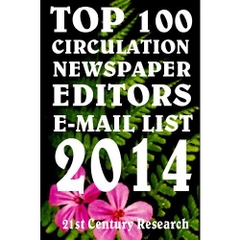 Top 100 Circulation Newspaper Editors E-Mail List