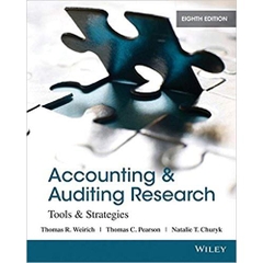 Accounting and Auditing Research: Tools and Strategies 8th Edition