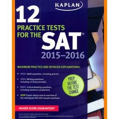 ENGLISH COURSE • 12 Practice Tests for the SAT • 2015-2016