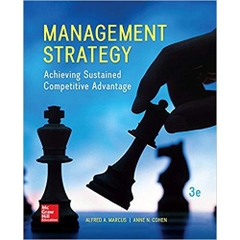 Management Strategy: Achieving Sustained Competitive Advantage 3rd Edition