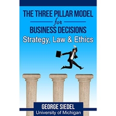 The Three Pillar Model for Business Decisions: Strategy, Law and Ethics