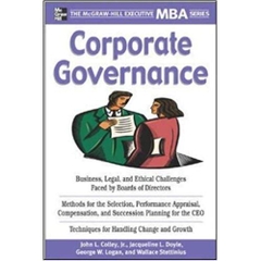 Corporate Governance (Executive MBA Series) 1st Edition