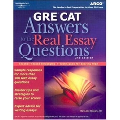 GRE CAT Answers to Real Essay Questions