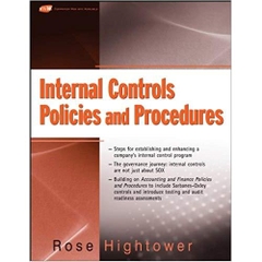 Internal Controls Policies and Procedures 1st Edition