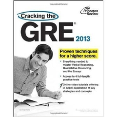 Cracking the GRE, 2013 Edition (Graduate School Test Preparation)