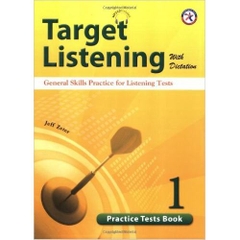 Target Listening with Dictation, Practice Tests Book 1