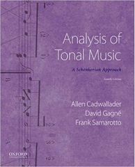 Analysis of Tonal Music: A Schenkerian Approach