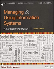Managing and Using Information Systems, Binder Ready Version: A Strategic Approach