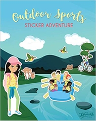 Confidence-Building Sticker Book for Girls Ages 4-8 - Outdoor Sports Sticker Adventure