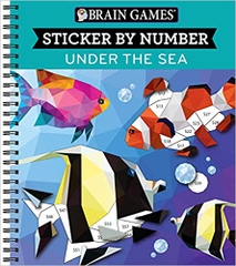 Brain Games - Sticker by Number: Under the Sea