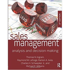 Sales Management: Analysis and Decision Making