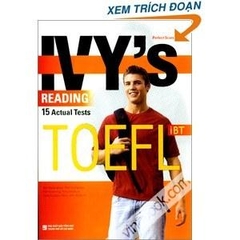 Ivy's Reading 15 Actual Tests Toefl iBT