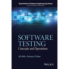 Software Testing: Concepts and Operations