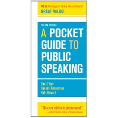A Pocket Guide to Public Speaking, 4th Edition