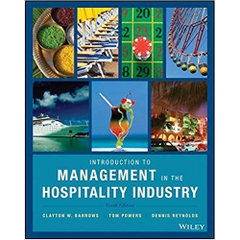 Introduction to Management in the Hospitality Industry 10th Edition