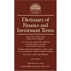 Dictionary of Finance and Investment Terms (Barron's Business Dictionaries)