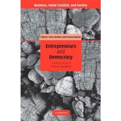 Entrepreneurs and Democracy: A Political Theory of Corporate Governance