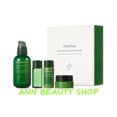 Set dưỡng da Innisfree Green Tea Seed Serum SPECIAL SET ( LIMITED 2019)