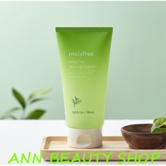 [Dùng Cho Buổi Sáng] Sữa Rửa Mặt Chiết Xuất Từ Trà Xanh Innisfree Green Tea Morning Cleanser 150ml